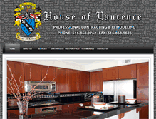 Tablet Screenshot of houseoflaurence.com